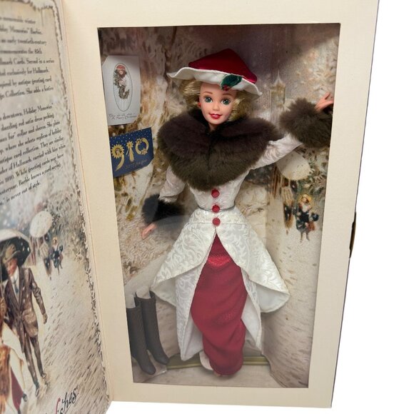 Barbie Holiday Memories #14106 Hallmark Special Edition NRFB 1995 Victorian Coat - Picture 2 of 7